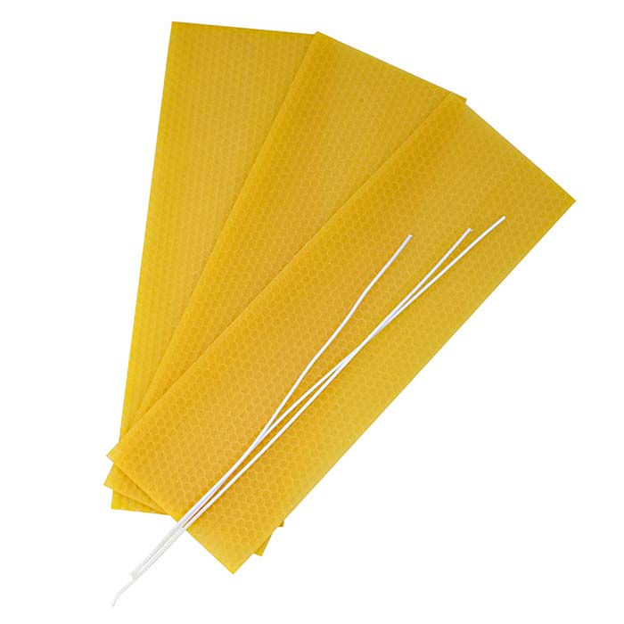 Creartec bees wax sheets 300x100, 3 pcs