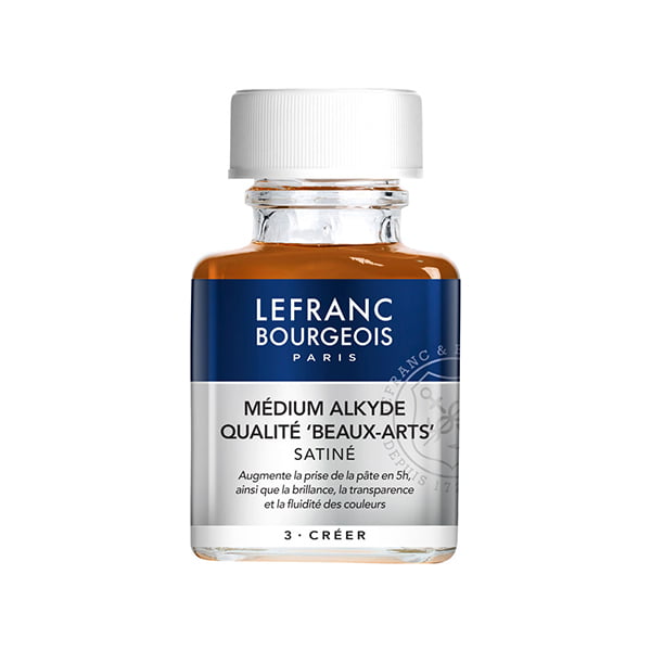 Lefranc Bourgeois alkyd resin based painting medium, 75ml