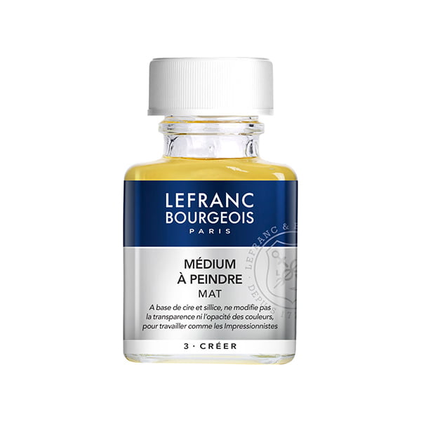 Lefranc Bourgeois Matt oil painting medium, 75ml
