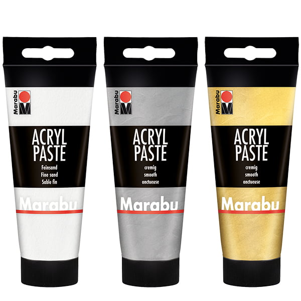Akrila krāsa Marabu Paste 100ml 070 white