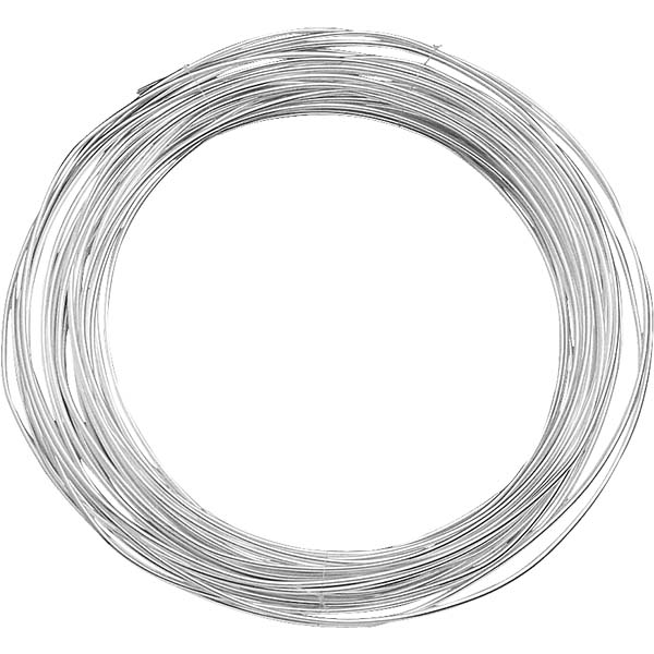 Vara stieple, sudraba 0,4mm 20m