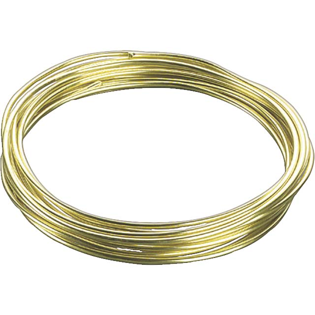 Alumīnija stieple 3m Ø2mm, zelta
