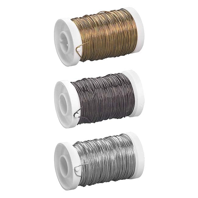 Emaljēta stieple 0,5mm 50m, zaļa