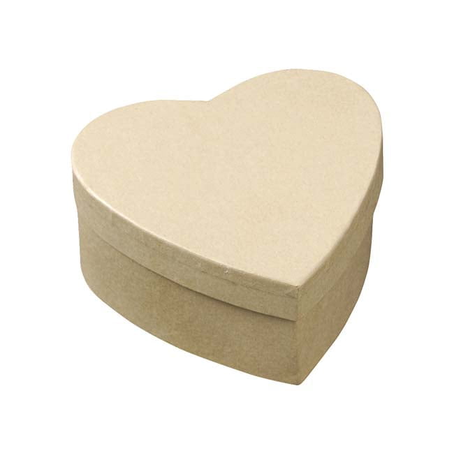 Kartona kaste sirds forma 9x9x4cm