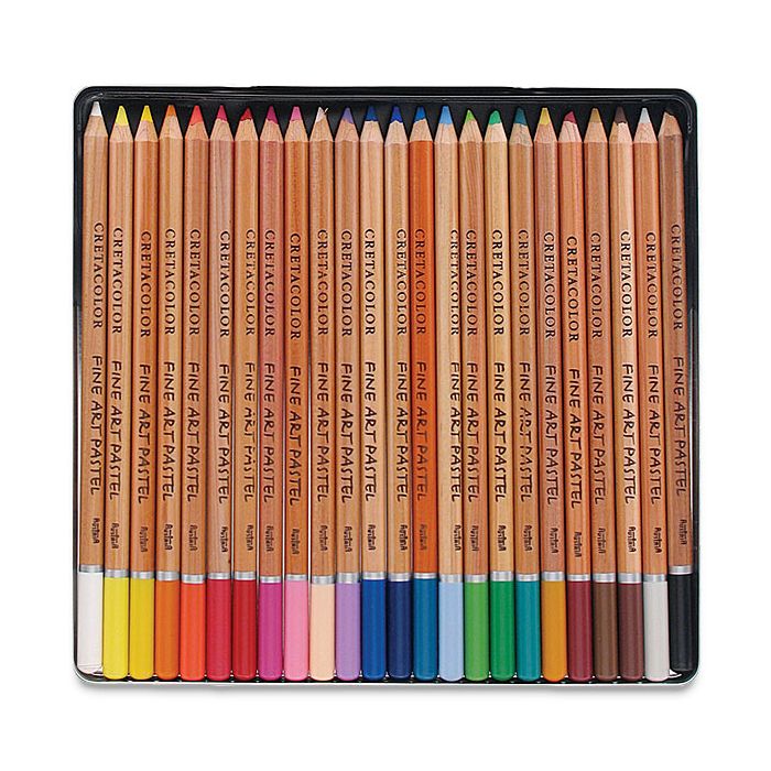 Fine Art Pasteļzīmuļu komplekts 24 krāsas