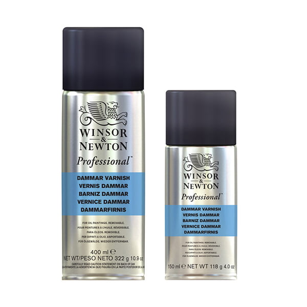 Laka eļļas krāsām W&N Dammar 150ml aerosols