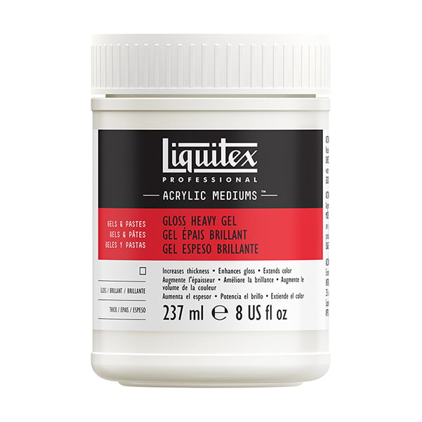 Liquitex GLOSS HEAVY GEL acrylic gel medium 237ml