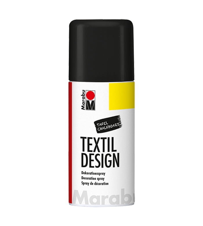 Tāfeles krāsas tekstilam Textil Design aerosols 150ml 875 black