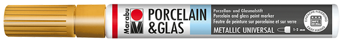 Marabu PORCELAIN&GLAS painter 1-2mm