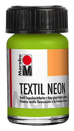 Krāsa tekstilam Neon 15ml 321 neon-yellow