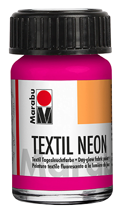 Krāsa tekstilam Neon 15ml 321 neon-yellow