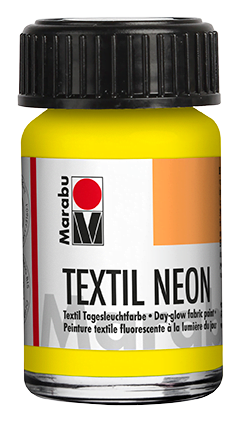 Krāsa tekstilam Neon 15ml 321 neon-yellow