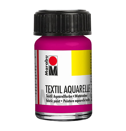 Krāsa tekstilam Aquarelle 15ml 014 magenta