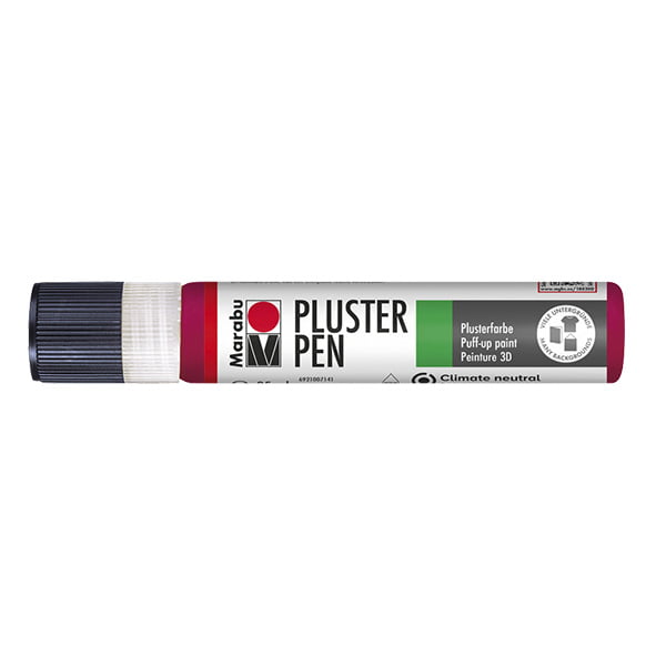 Marabu PLUSTER PEN universal 3D velvety puff or relief effect liner 25ml