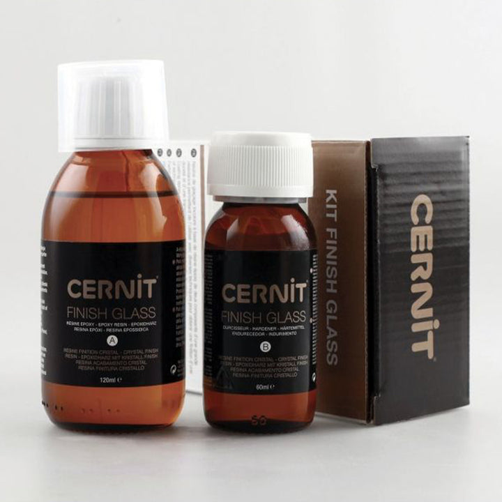 Cernit The Kit Finish Glass epoxy resin set 120ml + 60ml