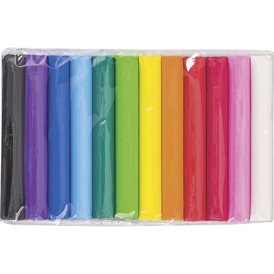 Plastilīns Kids 200g (12 krāsas)
