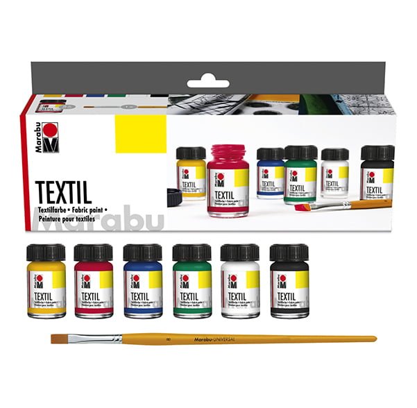 TEXTIL komplekts 6x15ml