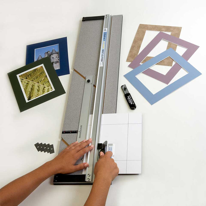 Compact Classic Board Mounted Mat Cutter Logan 301-1