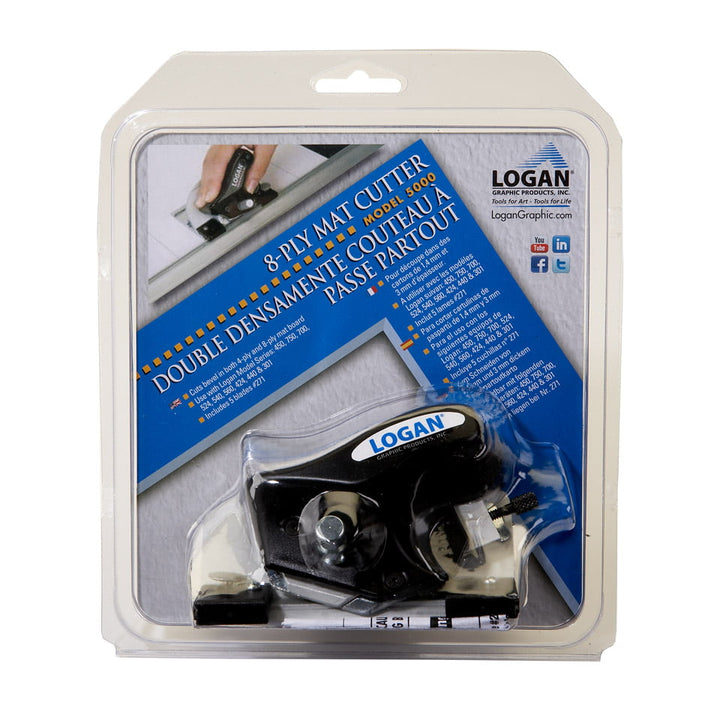 Logan 5000 8-Ply Handheld Mat Cutter
