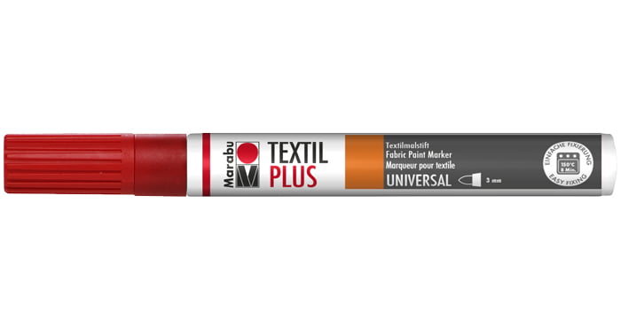 Marķieris tekstilam Plus 3mm 013 orange