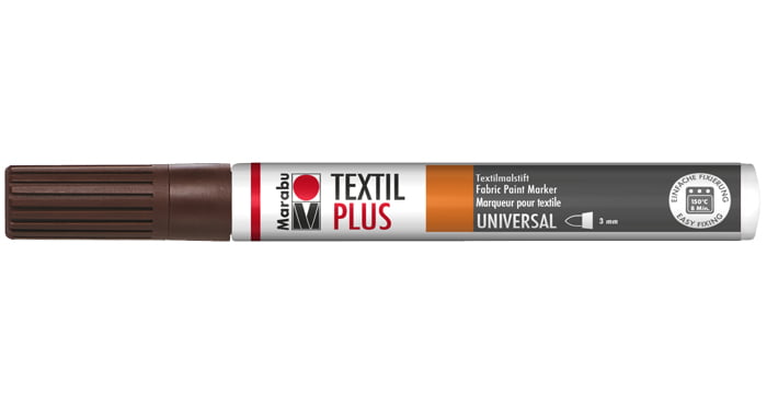 Marķieris tekstilam Plus 3mm 013 orange