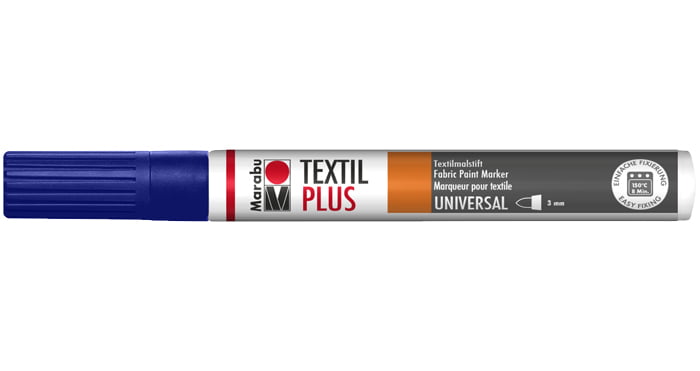 Marķieris tekstilam Plus 3mm 013 orange