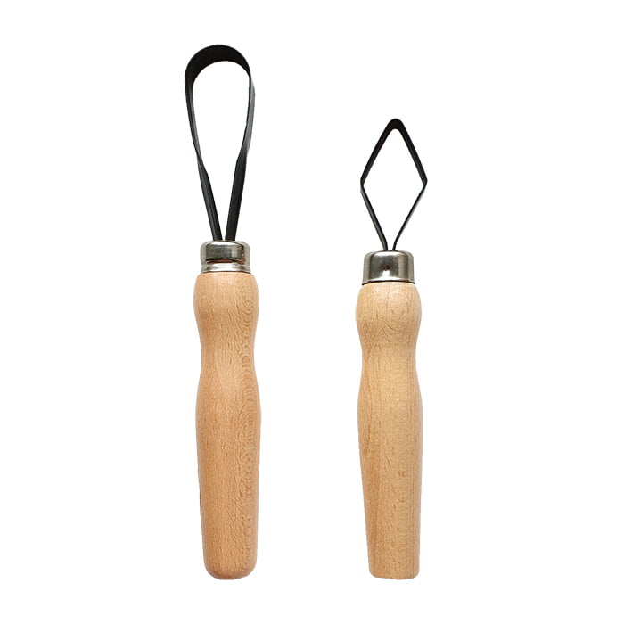 Sgraffito grebšanas instruments 12mm, ovāla forma