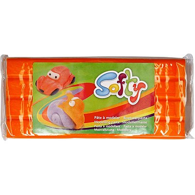 Plastilīns Darwi Softy 500g balta