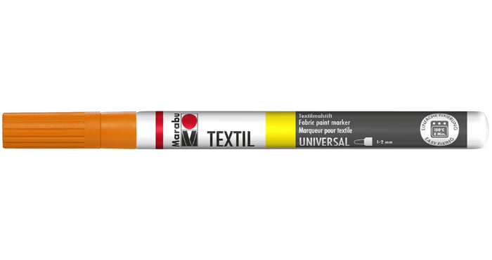Marķieris tekstilam 1-2mm 005 raspberry