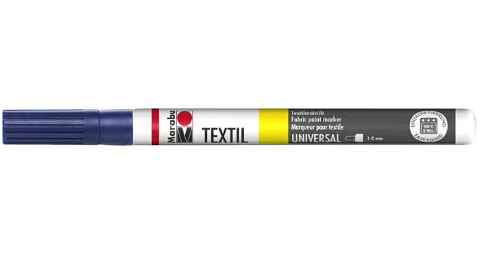 Marķieris tekstilam 1-2mm 005 raspberry