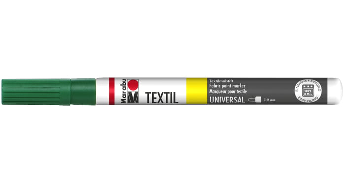 Marķieris tekstilam 1-2mm 005 raspberry