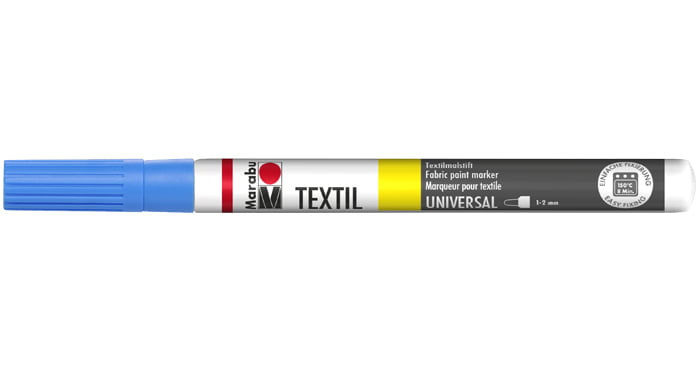 Marķieris tekstilam 1-2mm 005 raspberry