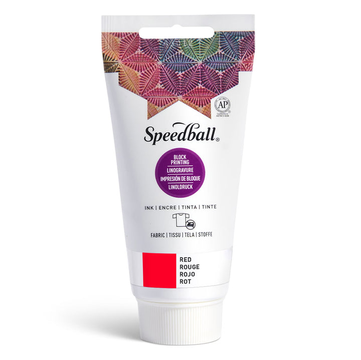 Speedball Fabric Block Printing Inks, 75ml