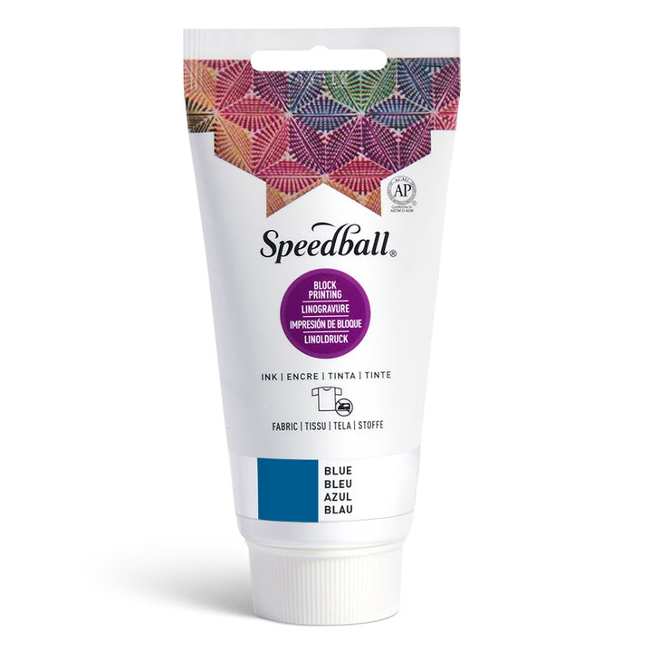 Speedball Fabric Block Printing Inks, 75ml