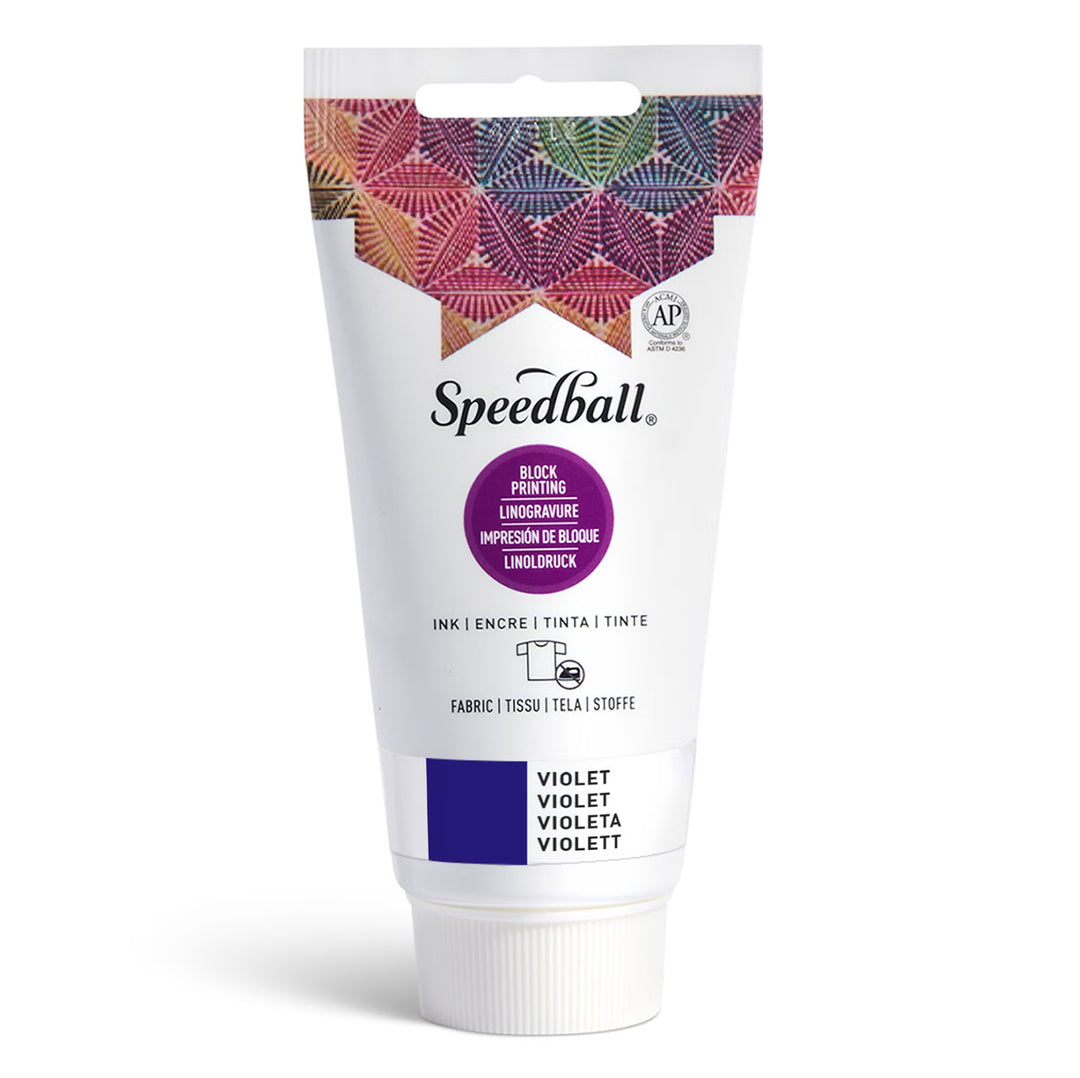 Speedball Fabric Block Printing Inks, 75ml