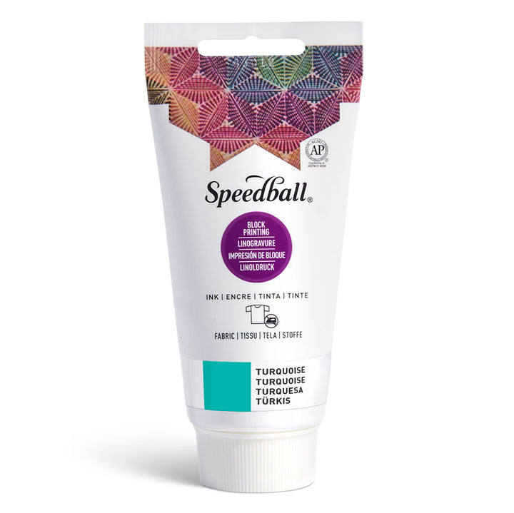 Speedball Fabric Block Printing Inks, 75ml