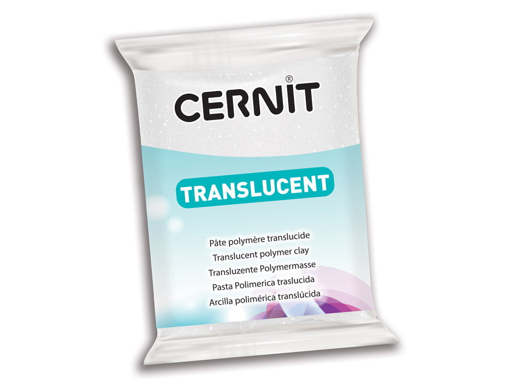 Polimērmāls Cernit Translucent 56g 005 white