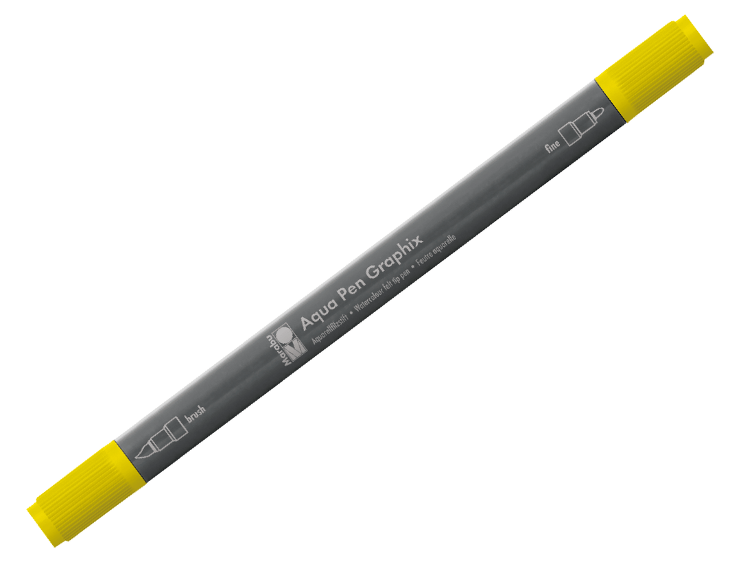 Flomāsters Graphix Aqua pen 017 dzintars