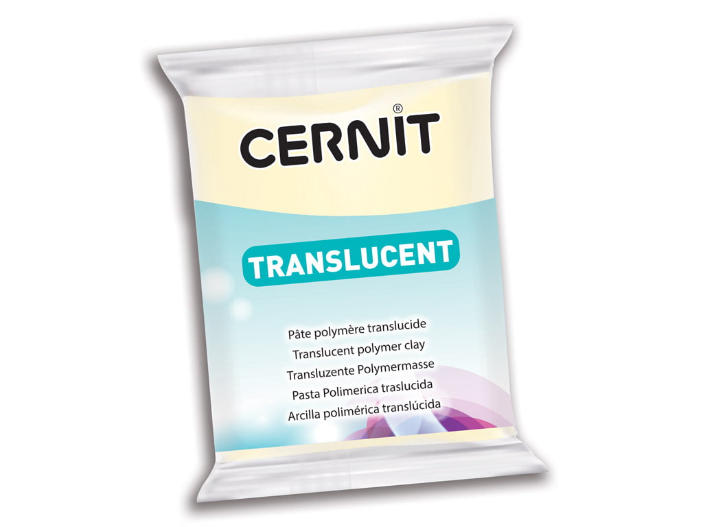 Polimērmāls Cernit Translucent 56g 005 white