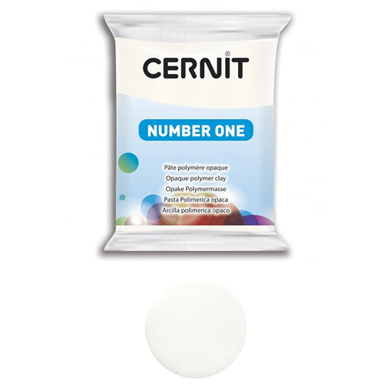 Polimērmāls Cernit No.1 56g 027 op white