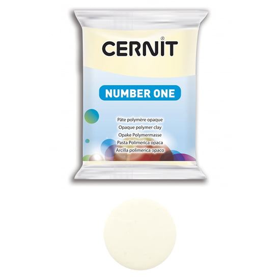 Polimērmāls Cernit No.1 56g 027 op white