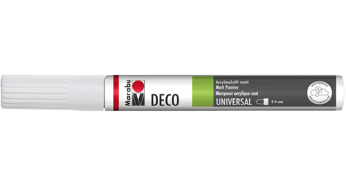 Marķieris Deco 2-4mm 084 silver