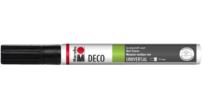 Marķieris Deco 2-4mm 084 silver