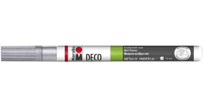 Marķieris Deco 1-2mm 033 pink