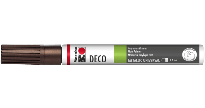 Marķieris Deco 2-4mm 084 silver