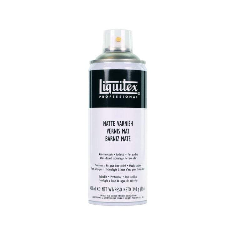 Laka Liquitex spīdīga 400ml aerosols