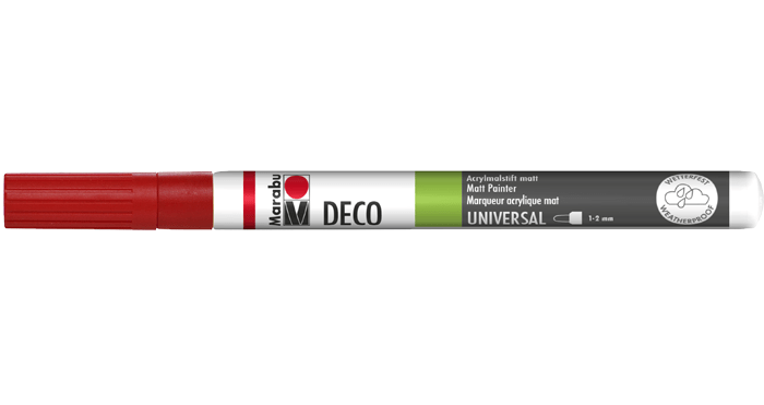 Marķieris Deco 1-2mm 033 pink