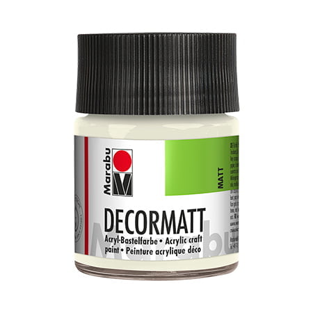 Dekorkrāsa Decormatt 50ml 070 white