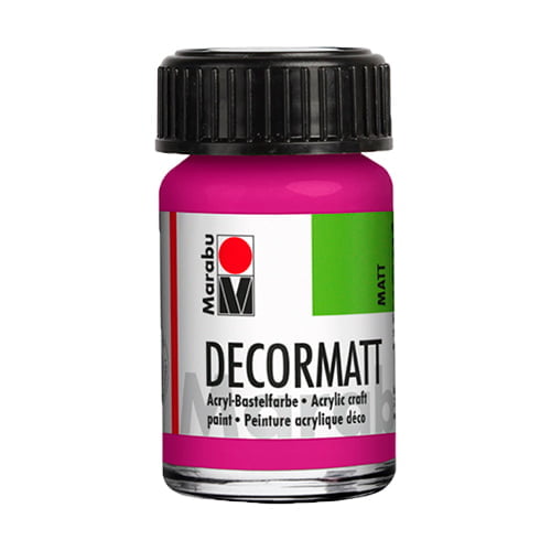 Dekorkrāsa Decormatt 15ml 004 garnet red