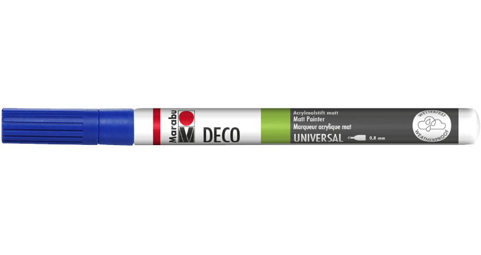 Marķieris Deco 0.8mm 070 white